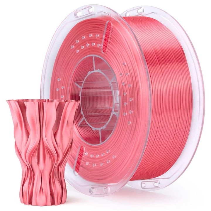 Filament Elegoo PLA Sillk 1.75mm, 1kg - Roz Coral