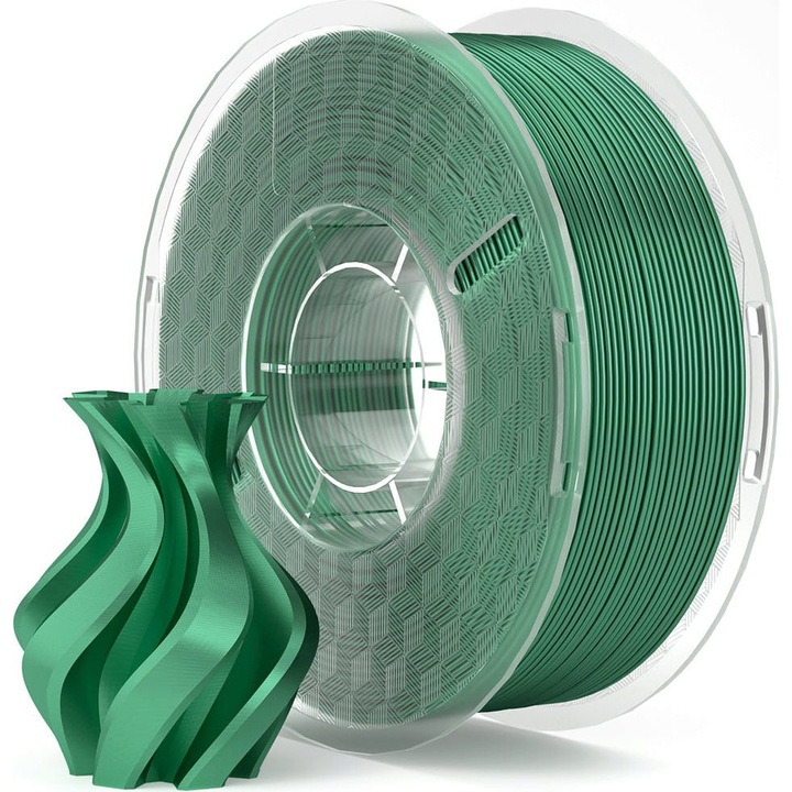 Filament Elegoo PLA Sillk 1.75mm, 1kg - Verde inchis
