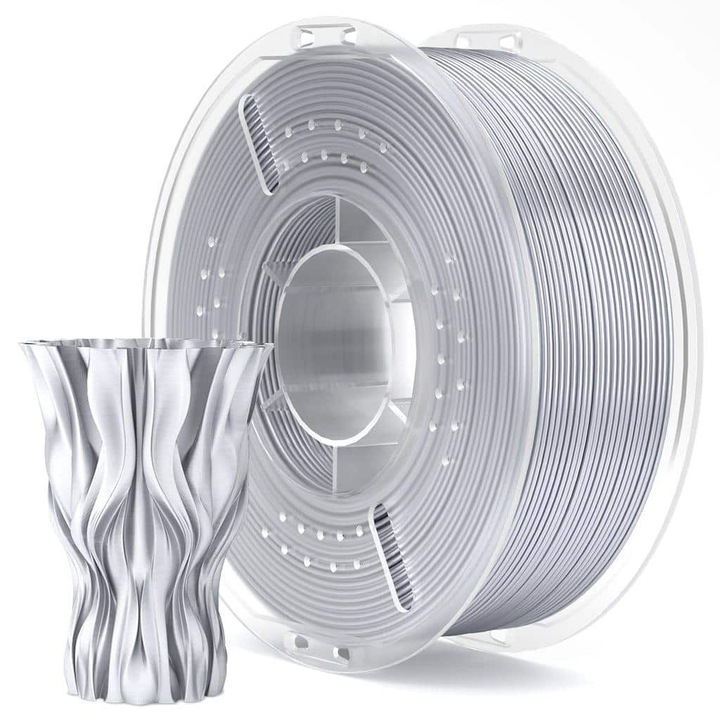 Filament Elegoo PLA Sillk 1.75mm, 1kg - Argintiu