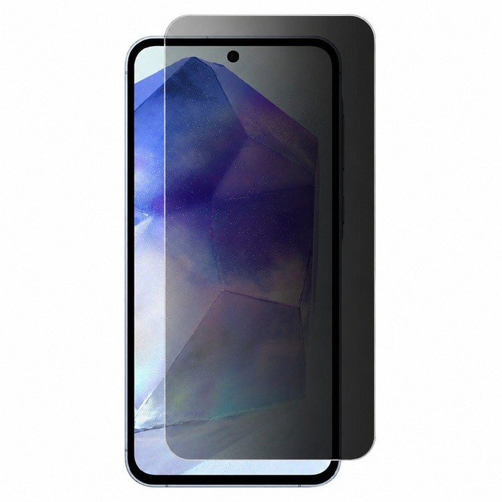Folie de protectie GSM Box, compatibila cu Samsung Galaxy A56, Silicon, Privacy