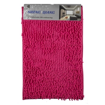 Covoras baie Gemma 60x40 cm fucsia Covoras baie Gemma 60x40 cm fucsia