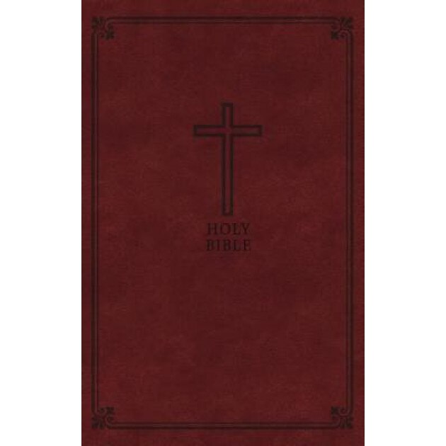 KJV, Deluxe Gift Bible, Imitation Leather, Red, Red Letter Edition, Thomas Nelson (Author)