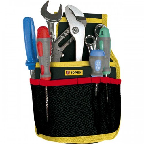 Buzunar pentru scule, TOPEX, 79R430, 11 compartimente, textil