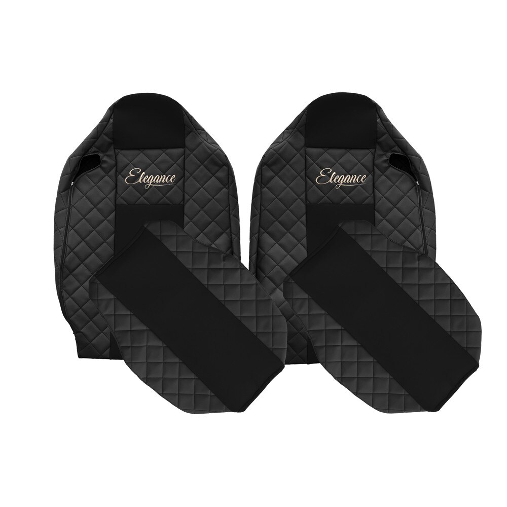 Set huse scaun RENAULT RANGE-T Euro 6 negru productie 2014-2017