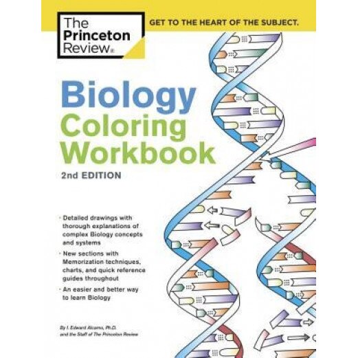 Biology Coloring Workbook, 2nd Edition - Princeton Review (Author)