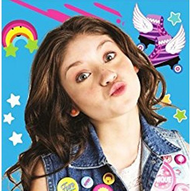 Set 2 prosoape de maini, Luna, Random faces, albastru, 30x30 cm