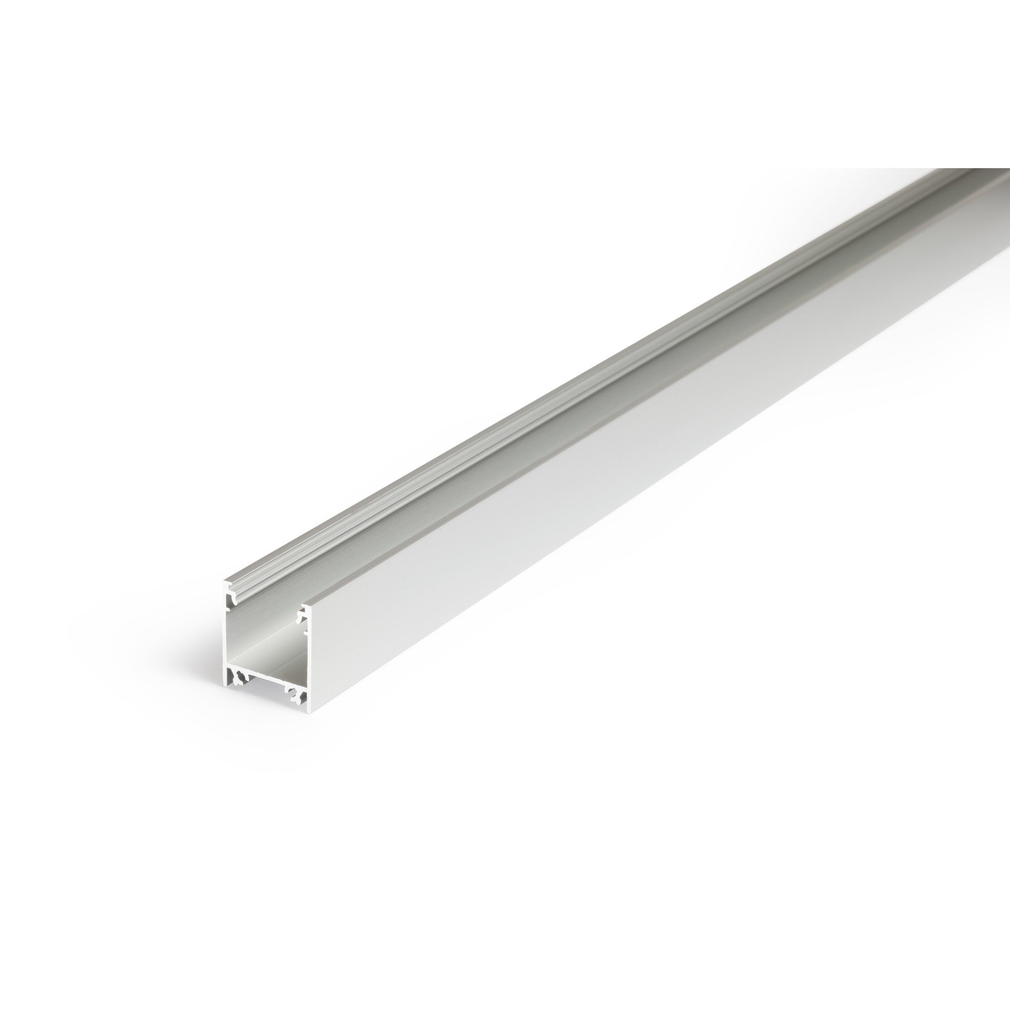 Set profil aluminiu pentru banda LED, LINEA, 2m, anodizat