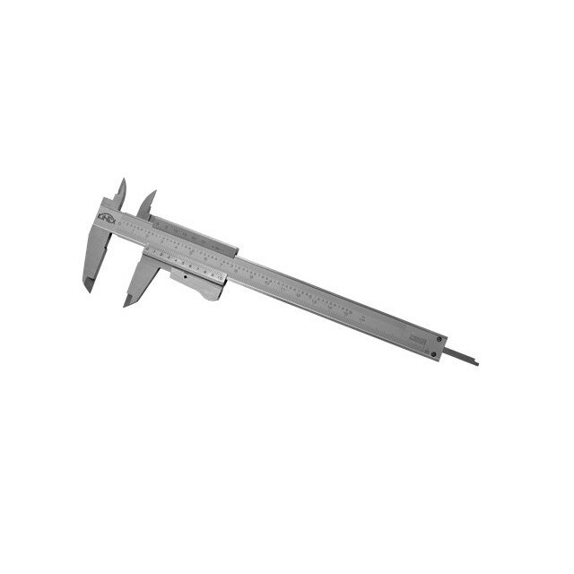 Subler mecanic cu surub, reglare fina si indicator adancime de 300 mm