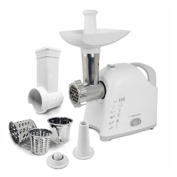 Masina de tocat si feliat carne 2200W, 3 site, pentru carnati