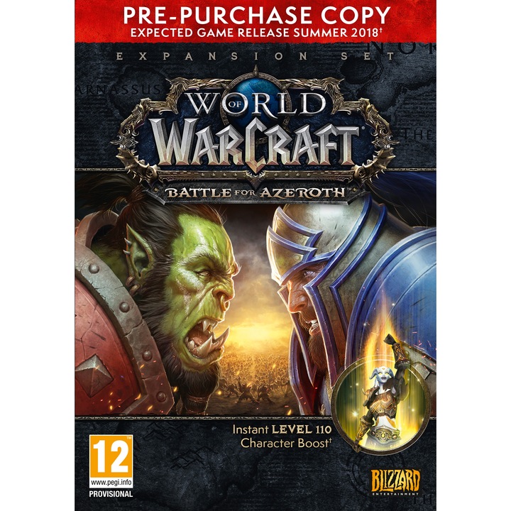 Joc World of Warcraft Battle for Azeroth, pre-purchase box, pentru PC
