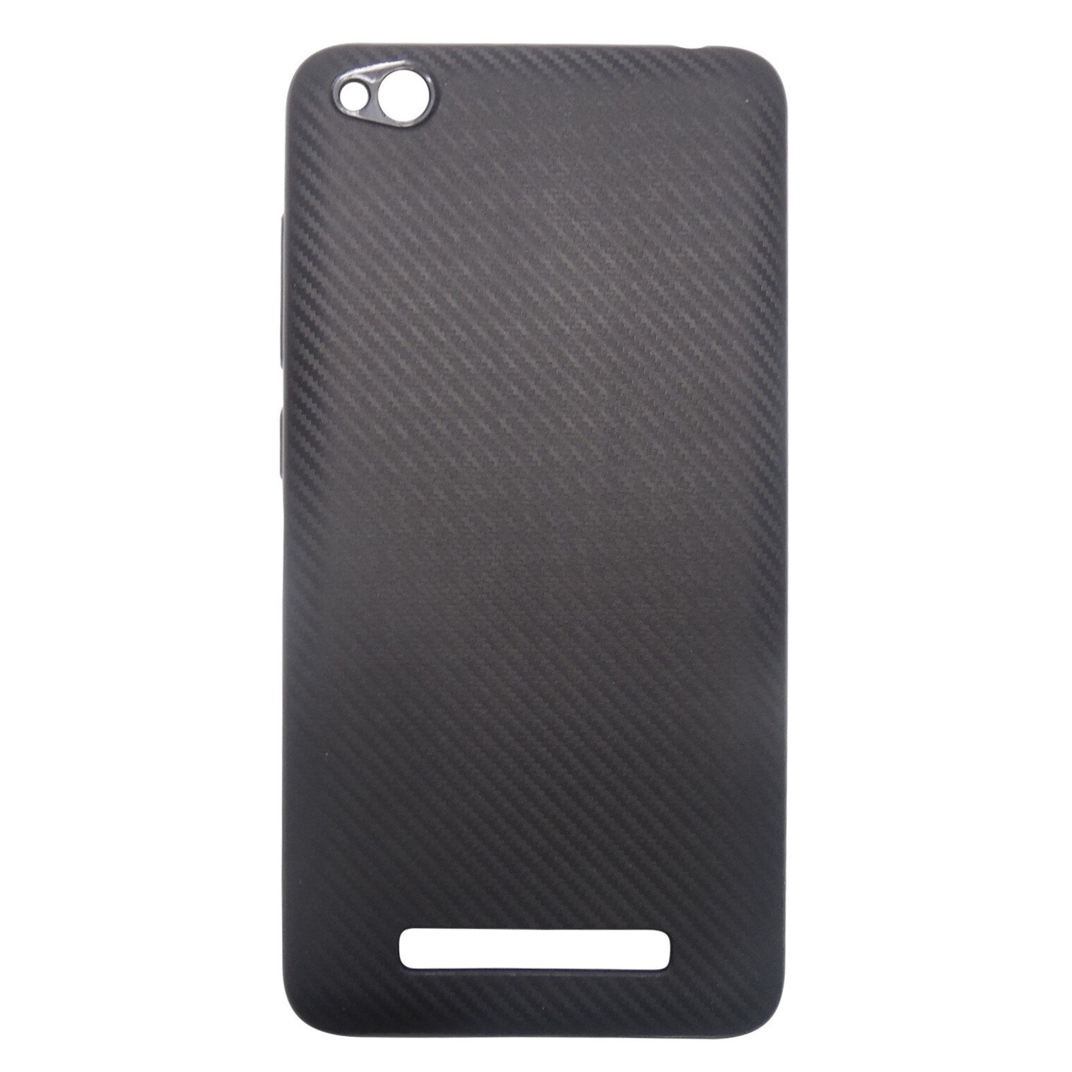 Husa silicon i-Zore aspect carbon (striatii) neagra pentru Xiaomi Redmi 4A
