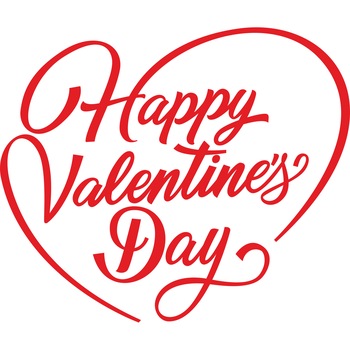 Sticker decorativ iStick, Happy Valentine's Day, 45x38cm, rosu Sticker decorativ iStick, Happy Valentine's Day, 45x38cm, rosu