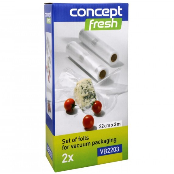 Set folie pentru vidare Concept VB2203, 22 x 300, pentru pistol de vidat Concept VA0020 / VA0010, 2 bucati