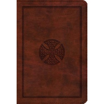 ESV Large Print Compact Bible (Trutone, Brown, Mosaic Cross Design), ESV Large Print Compact Bible (Trutone, Brown, Mosaic Cross Design),