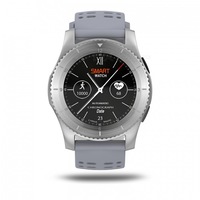 ceas smartwatch sport gear s8 2018 mod telefon 2g display 13quot ips bluetooth 40 compatibil android si ios senzori tensiune si puls culoare alb imagen 21_0_
0