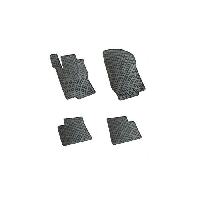 Set 4 covorase profesionale cauciuc culoare negru dedicate MERCEDES E-KLASS W213 dupa anul 2016