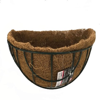 Suport pentru flori din cocos si metal Strend Pro CocoH-30, dimensiune 30x14x13 cm Suport pentru flori din cocos si metal Strend Pro CocoH-30, dimensiune 30x14x13 cm