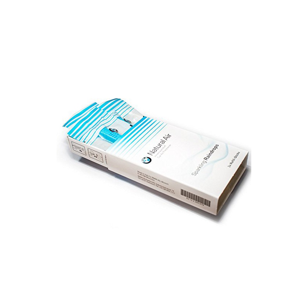 Odorizant Sparkling Raindrops(3buc) compatibil cu Kit BMW, Albastru