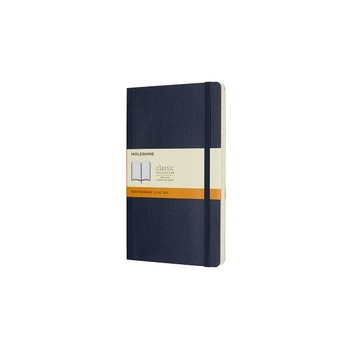 Moleskine Classic Notebook, Large, Ruled, Sapphire Blue, Soft Cover (5 X 8.25), Moleskine (Author) Moleskine Classic Notebook, Large, Ruled, Sapphire Blue, Soft Cover (5 X 8.25), Moleskine (Author)
