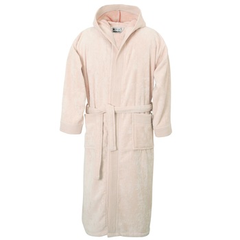 Halat baie gluga, Lux Velour Collection, L-XL, Fildes, 100% bumbac Halat baie gluga, Lux Velour Collection, L-XL, Fildes, 100% bumbac