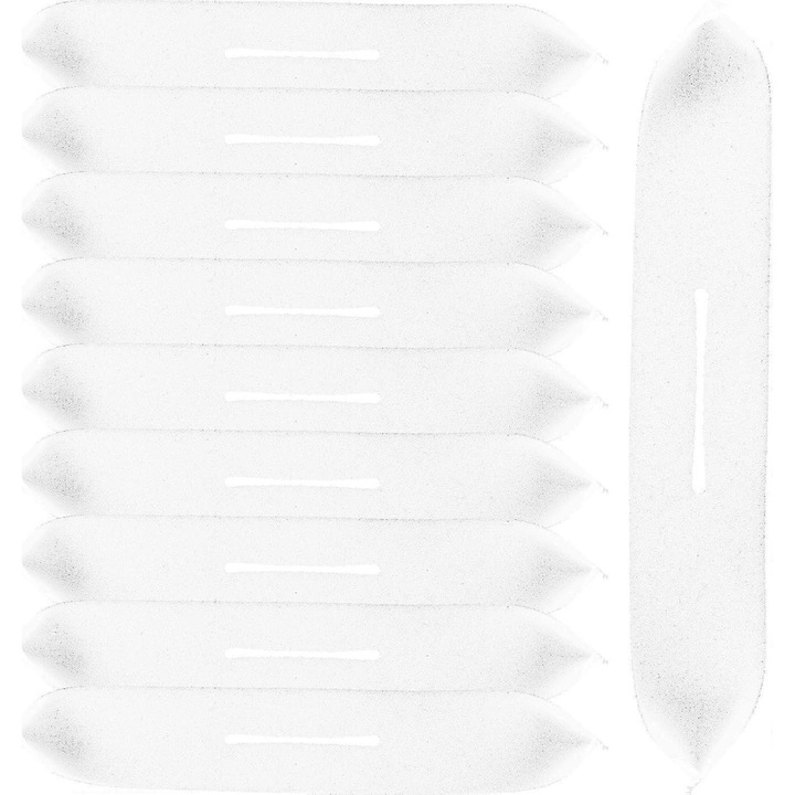Protectii din spuma pentru umerase FG123K0225-260807-1293, antiderapante, alb, 20 buc, 41 x 7 cm