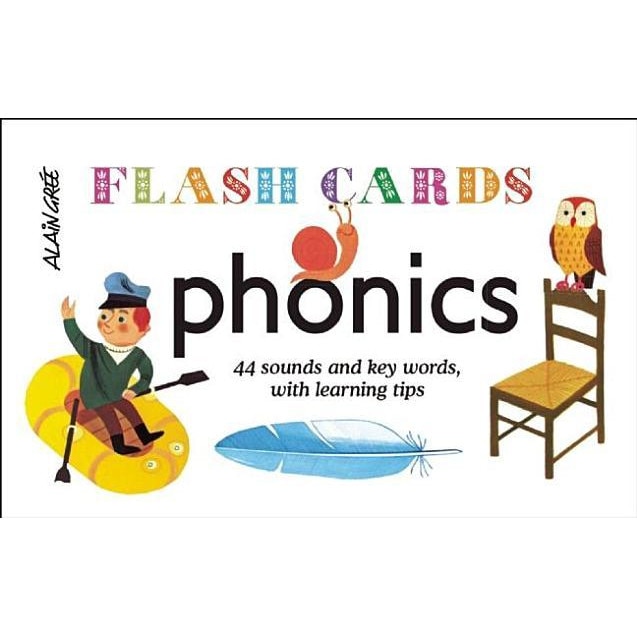 Phonics - Flash Cards: 44 Sounds and Key Words, with Learning Tips, Button Books (Text by (Art/Photo Books))