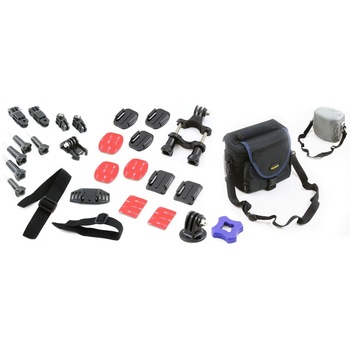 Kit de asamblare pentru camerele GoPro Hero/5/4/3/3+/2/1/Sjcam/Xiaomi/Xiaoyi, XREC Kit de asamblare pentru camerele GoPro Hero/5/4/3/3+/2/1/Sjcam/Xiaomi/Xiaoyi, XREC