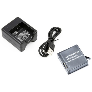 Set acumulator + incarcator pentru Xiaomi/Xiaoyi Yi 2 4k Set acumulator + incarcator pentru Xiaomi/Xiaoyi Yi 2 4k