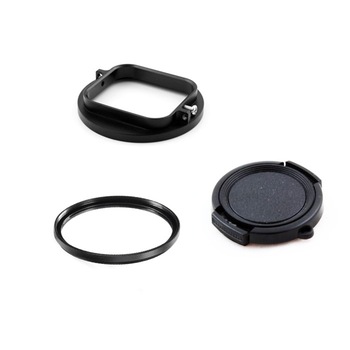 Set Xrec pentru Gopro Hero 5/ 4 Session, Adaptor 58mm + Filtru Uv + Capac obiectiv Set Xrec pentru Gopro Hero 5/ 4 Session, Adaptor 58mm + Filtru Uv + Capac obiectiv