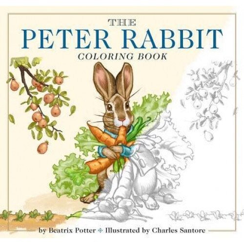 The Peter Rabbit Coloring Book: A Classic Editions Coloring Book, Beatrix Potter (Author)