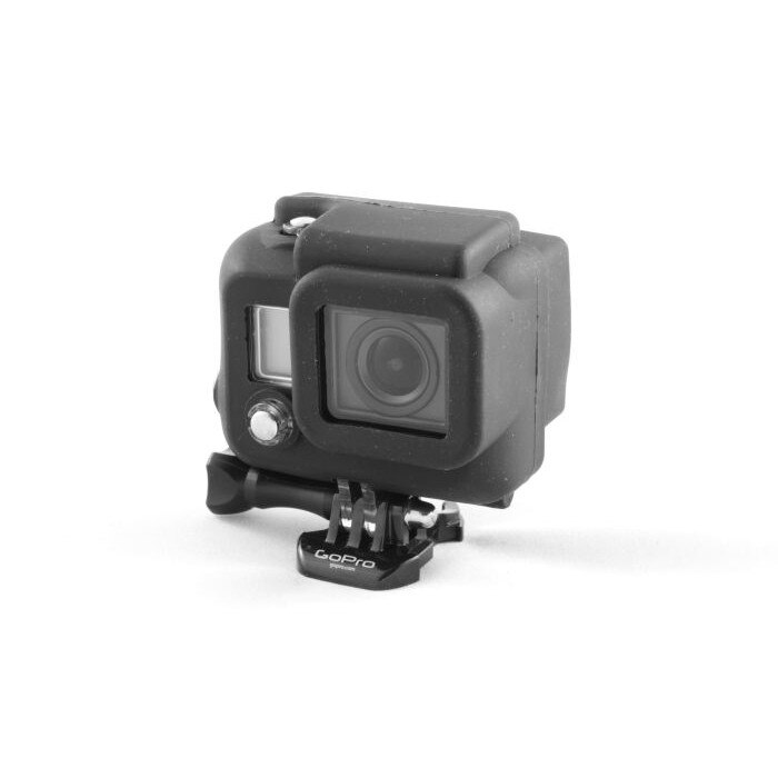 Folie de protectie pentru obiectivul foto XREC, pentru GoPro Hero 3, Negru