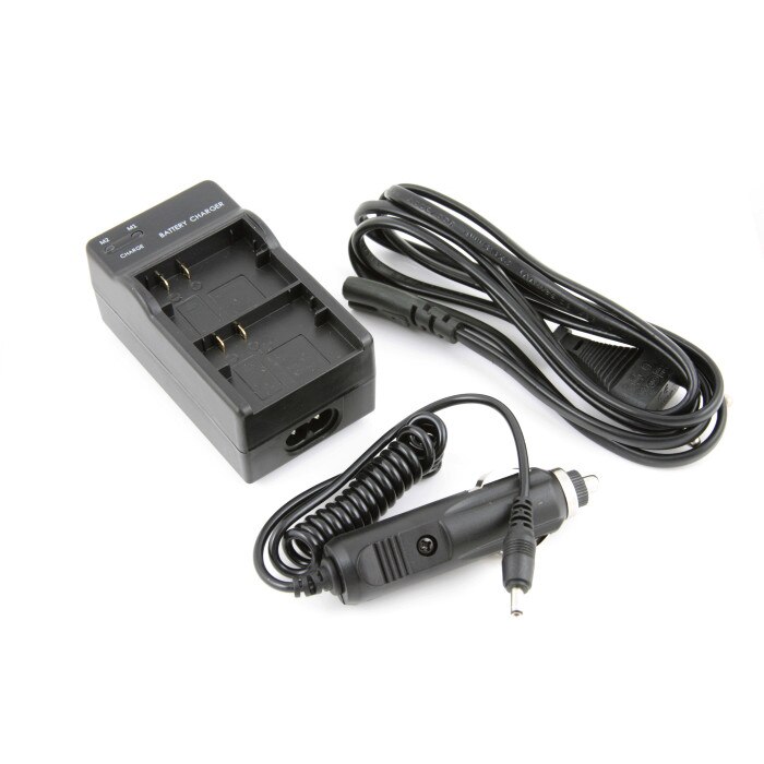 Incarcator cu doua compartimente Massa pentru Xiaomi Yi 2 4K, Negru