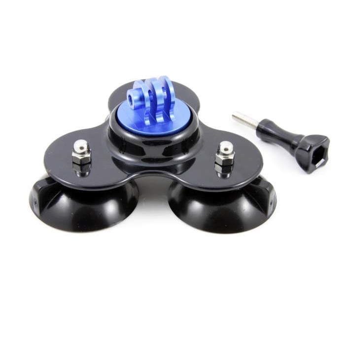 Maner XREC pentru camera GoPro Hero 4/3+/3/2/1, Negru