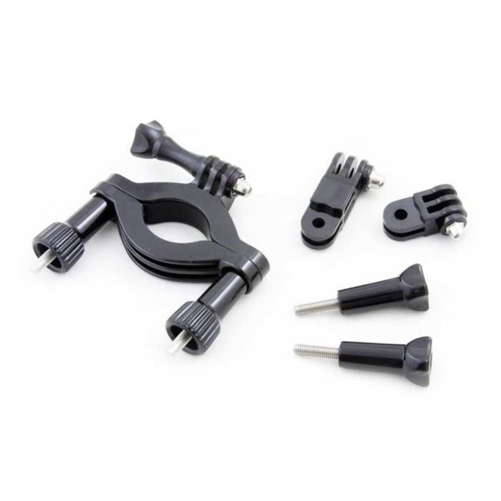 Suport bicicleta XREC, Roll Bar XL, pentru GoPro/SJCAM