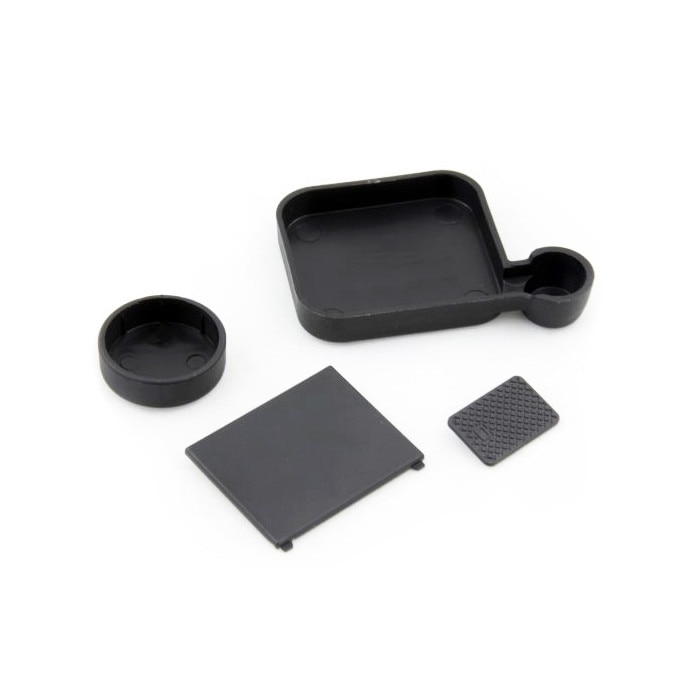 Set capace protectoare XREC, pentru GoPro Hero 3+ / 4, 4 buc