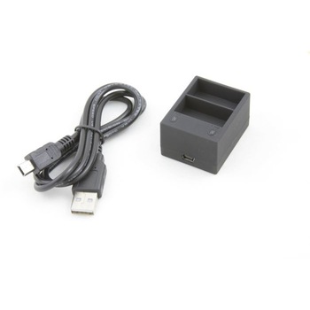 Incarcator miniUSB XREC, GoPro AHDBT-201/AHDBT-301, 800mA Incarcator miniUSB XREC, GoPro AHDBT-201/AHDBT-301, 800mA