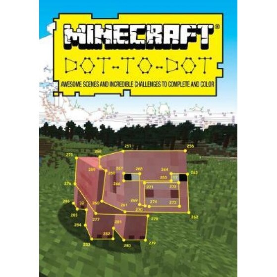 Minecraft Dot-To-Dot: 40 Incredible Puzzles with Up to 1,000 Dots, Dr Gareth Moore (Author)