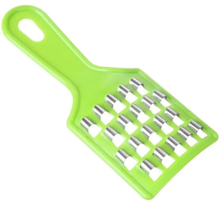 Razatoare de legume cu lame din inox, maner ergonomic din plastic, verde