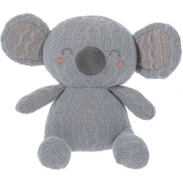 Plus koala eMAG-CJ16-fr2608056302, umplutura din PP cotton, albastru deschis, 18 x 16 x 13 cm