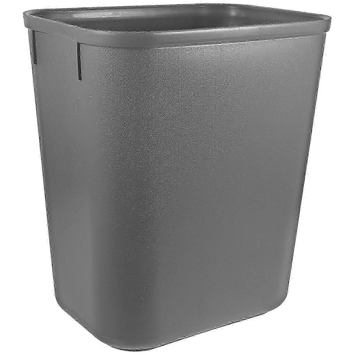 Cos de gunoi din ABS, capacitate 14 L, gri, 30 x 27 x 20 cm