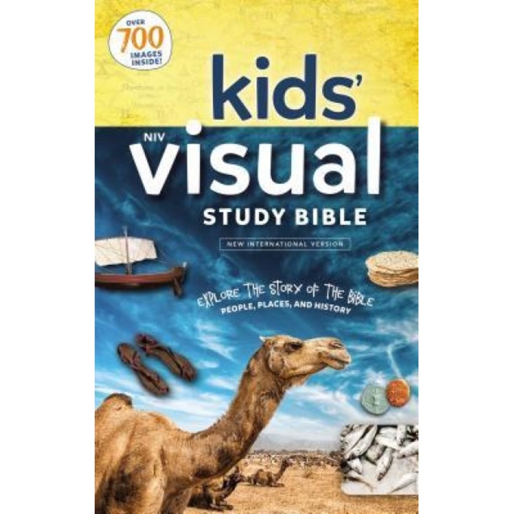 NIV Kids' Visual Study Bible, Hardcover, Full Color Interior: Explore the Story of the Bible---People, Places, and History, Zondervan (Author)