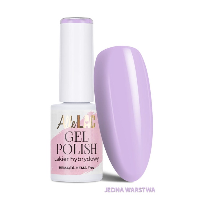 Lac gel UV/LED AlleLac Purples P2 Lily, HEMA/Di-HEMA free, lila, 6 g