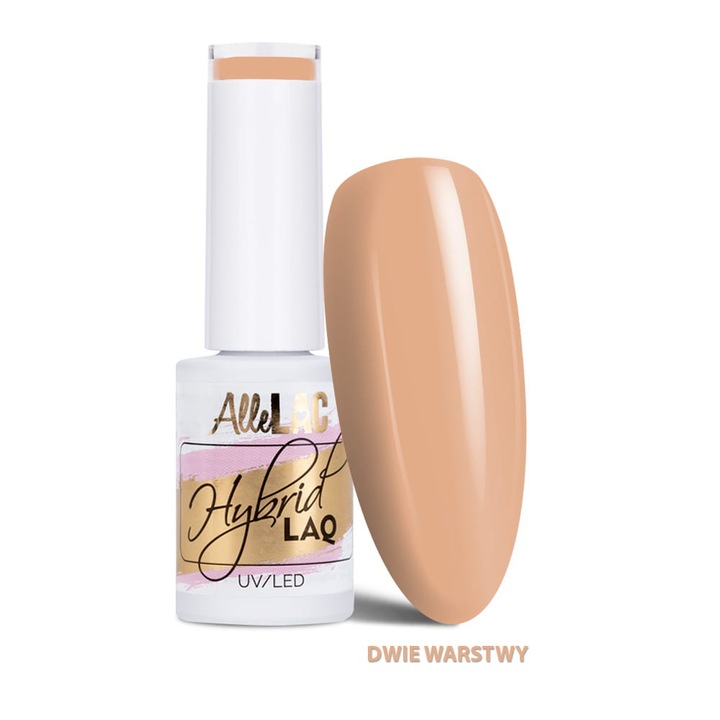 Lac hibrid LED/UV AlleLac Nr. 249 Limited Edition, bej nude, 5 g