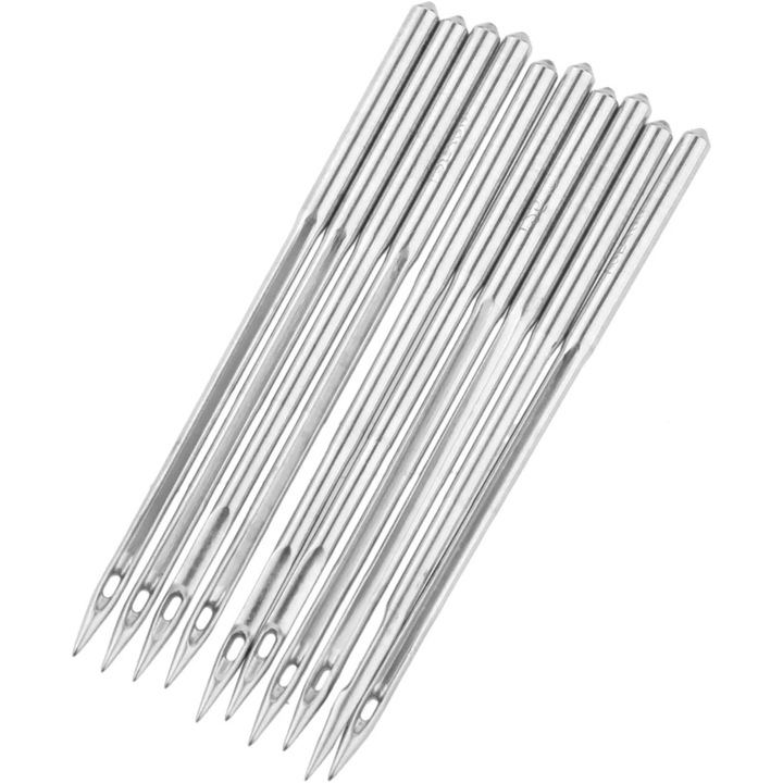 Ace pentru masina de cusut industriala YANYXR BCS3201524, DBx1 20/125, varf normal, 10 buc., argintiu