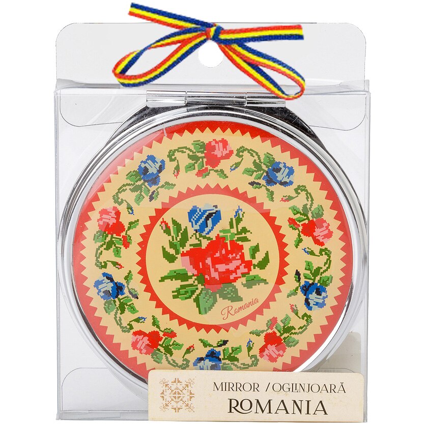 Oglinjoara cosmetica, motive florale