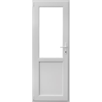 Usa termopan secundara Aplast, PVC, 760 x 2040 mm, 2/3 sticla, deschidere pe stanga, Alb Usa termopan secundara Aplast, PVC, 760 x 2040 mm, 2/3 sticla, deschidere pe stanga, Alb