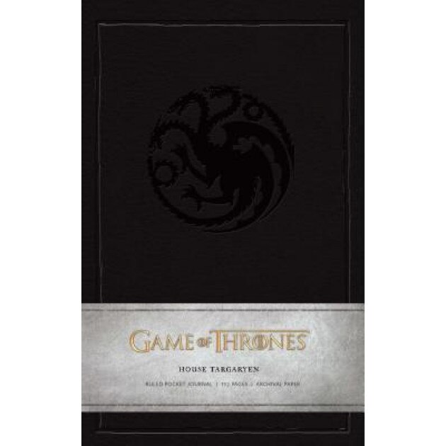 Game of Thrones: House Targaryen Ruled Pocket Journal, Insight Editions (Author)