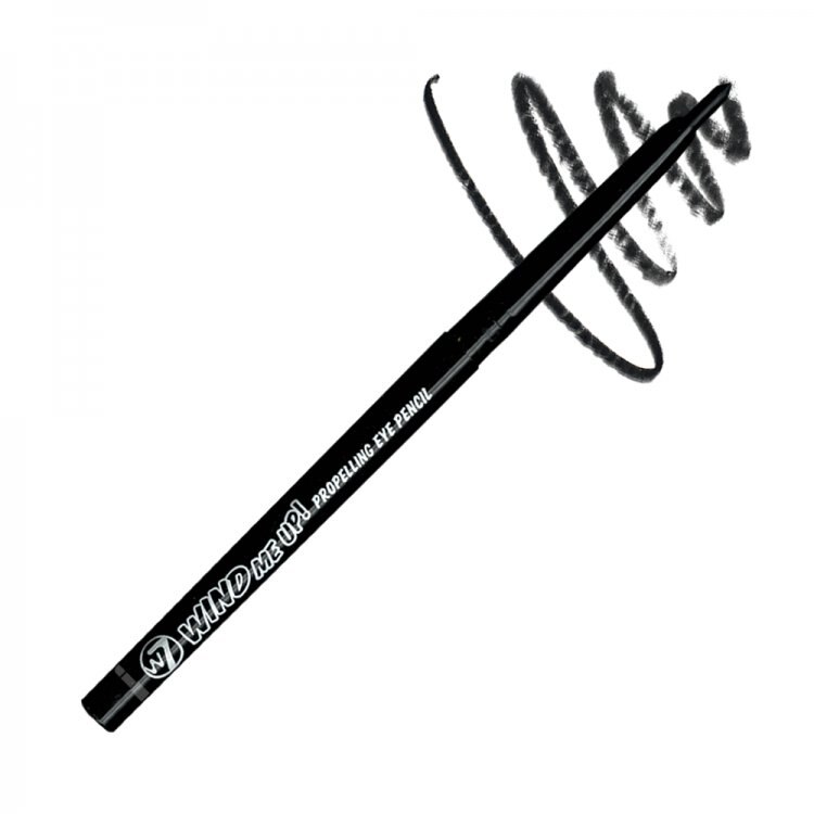 Creion De Ochi retractabil W7 Wind Me Up! - Black
