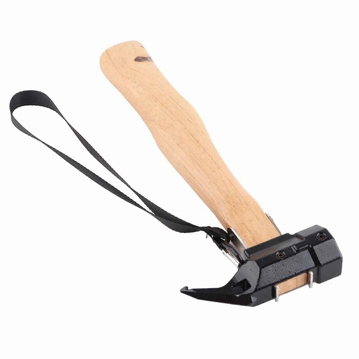 Ciocan cu gheara CJ-FRG-K0563-20260805-1139, cap din otel carbon, coada din lemn, negru/natural, 29.5 cm, 718 g