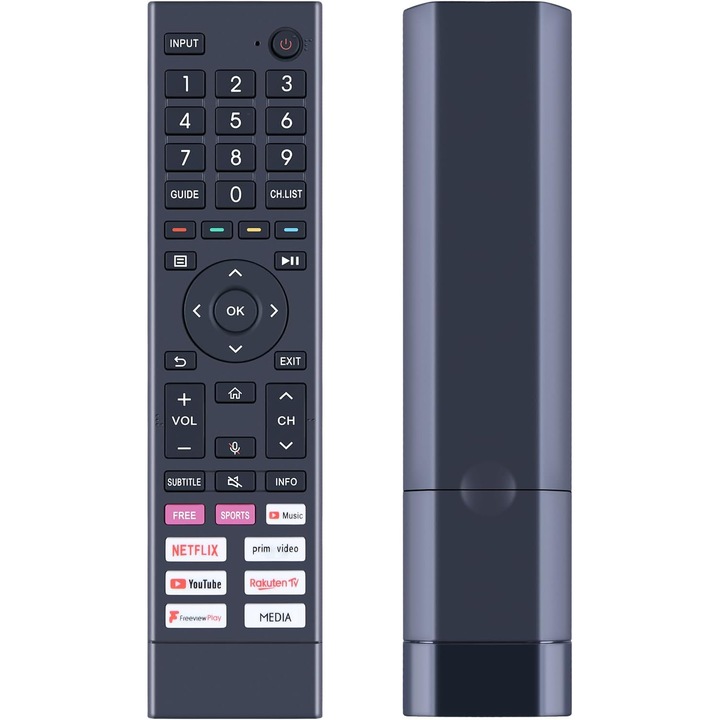 Telecomanda Inlocuito ERF3A80 pentru Televizoare Hisense 4K UHD